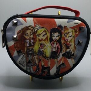 A Cool MGA Bratz Dolls Pretty In Punk Hot Topic Makeup Cosmetic Zip Bag